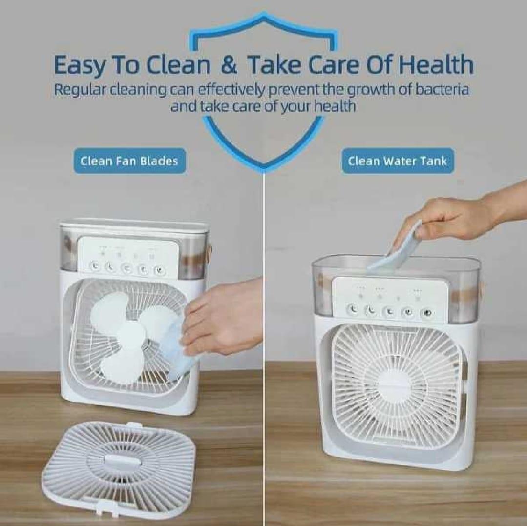 Mini Air Cooler with 3 Speeds & Perfume Feature