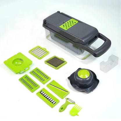 Multifunctional 16-in-1 Veggie Chopper