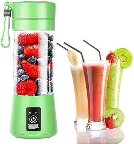 Portable rechargeable juicer blender