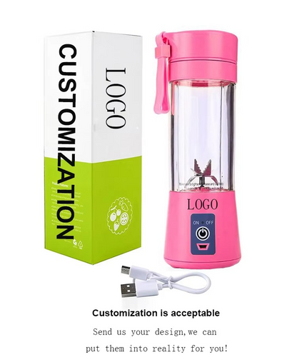 Portable rechargeable juicer blender