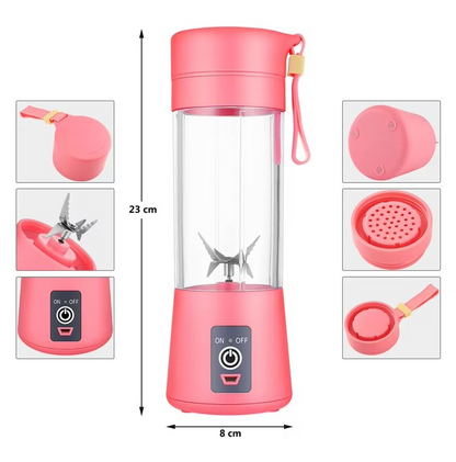 Portable rechargeable juicer blender
