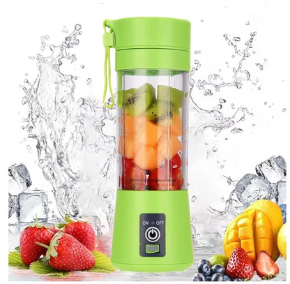 Portable rechargeable juicer blender