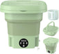 Portable Mini Washing Machine Green ABS Plastic