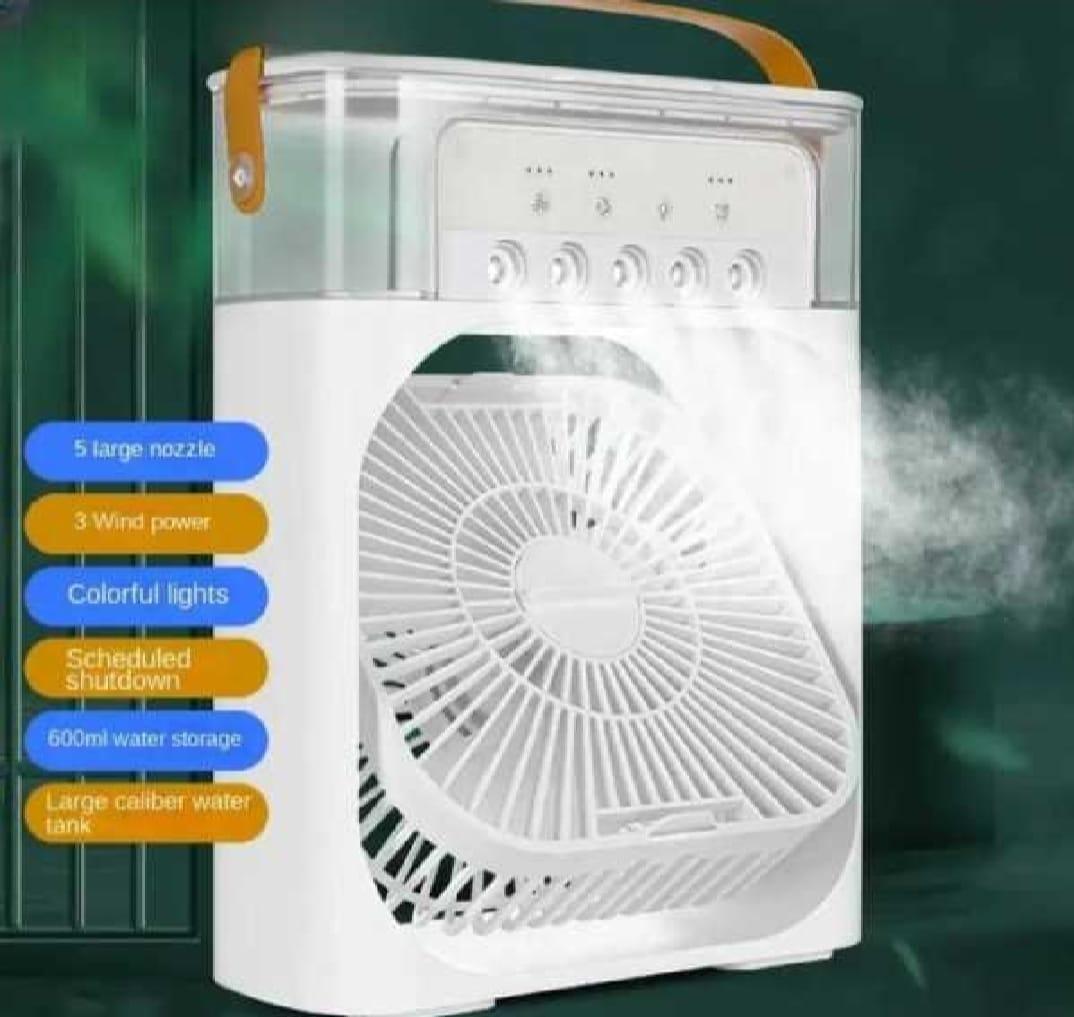 Mini Air Cooler with 3 Speeds & Perfume Feature