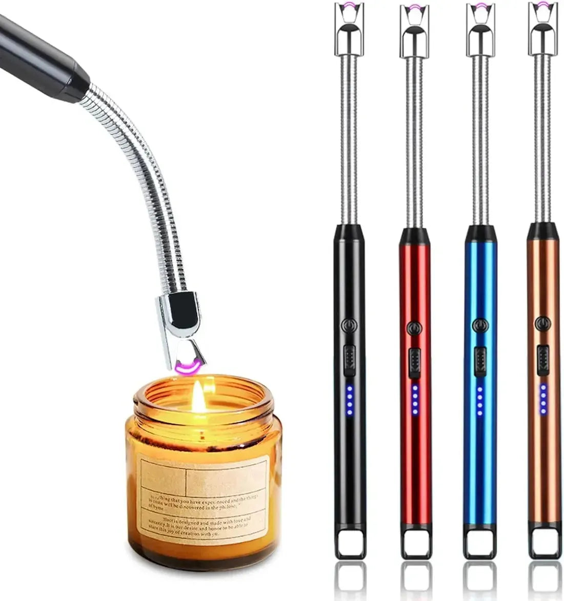 360° Rotatable & Flexible USB Chargeable Lighter