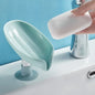 Leaf-Shaped Self-Draining Soap Holde