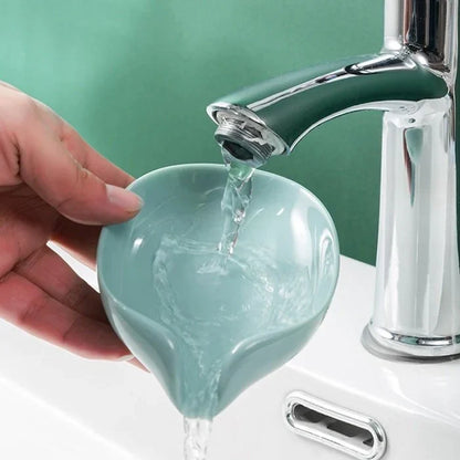 Leaf-Shaped Self-Draining Soap Holde